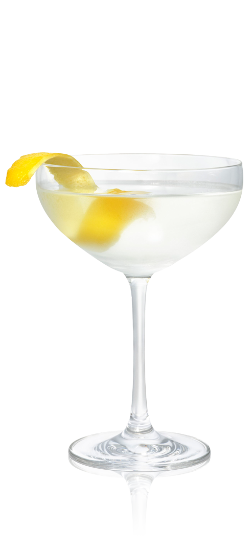 Tanqueray Martini with a Lemon Twist